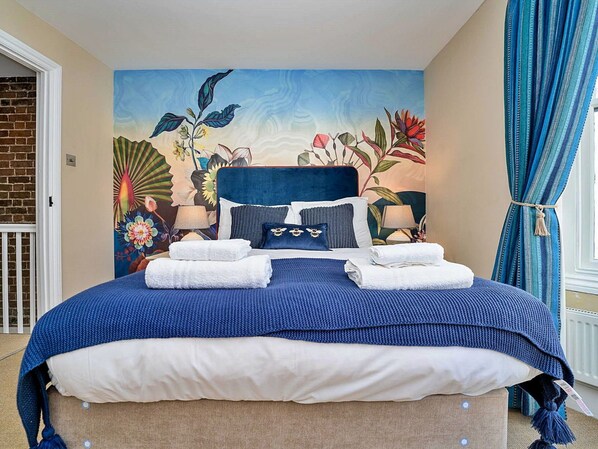 2 chambres, lit parapluie, Wi-Fi gratuit, draps fournis
