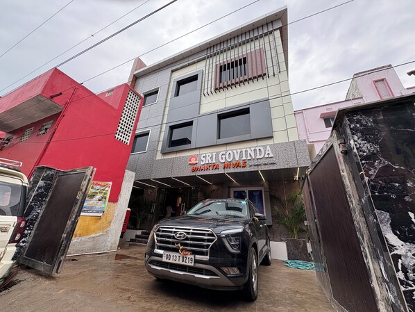 Façade de l’hébergement