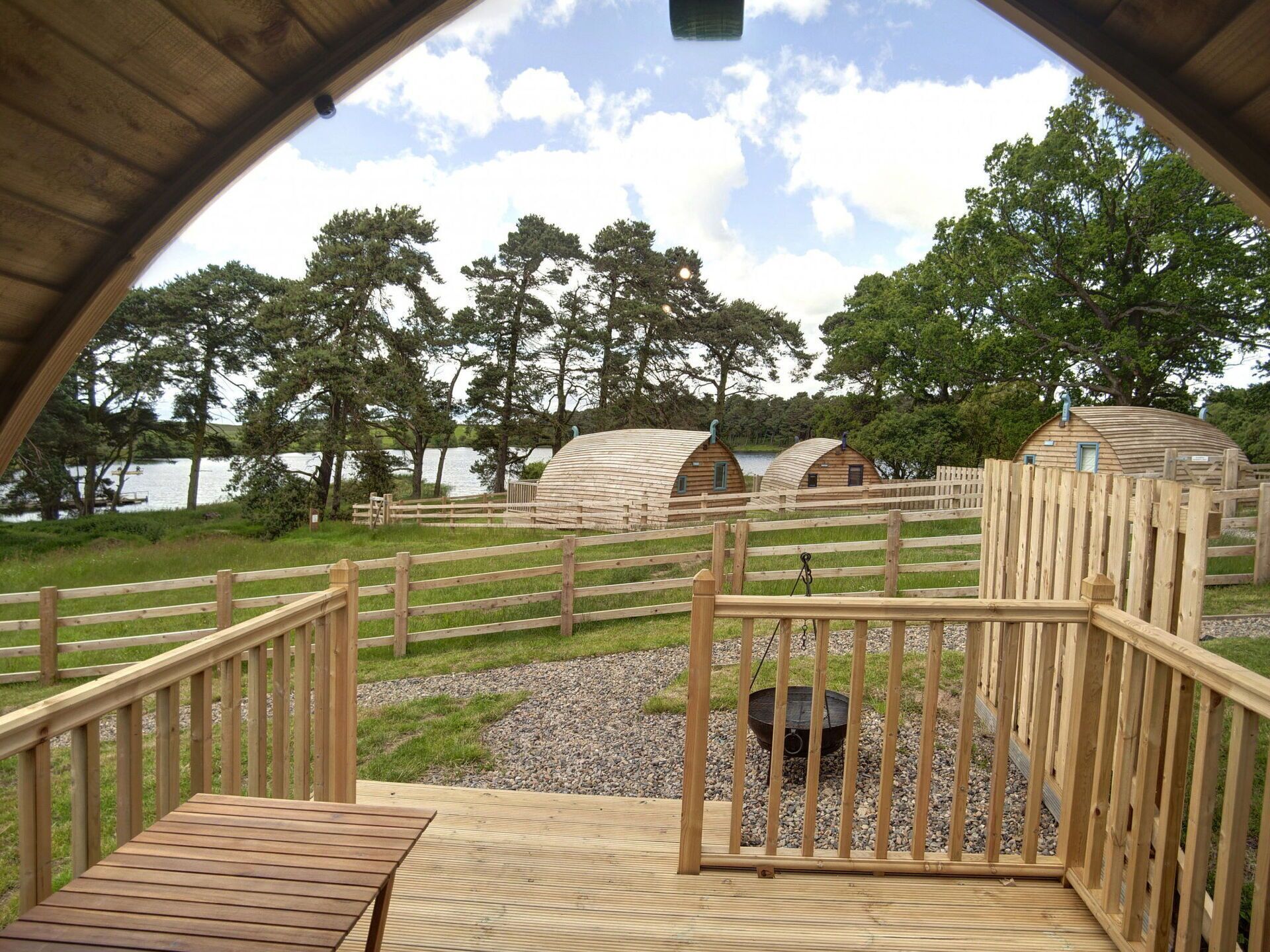 Overnattingsstedets uteområder