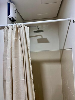 Towels, soap, toilet paper