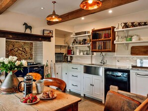 Microwave, oven, dishwasher, toaster