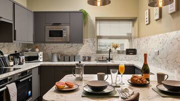 Microwave, oven, dishwasher