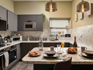 Microwave, oven, dishwasher