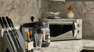 Microwave, oven, dishwasher