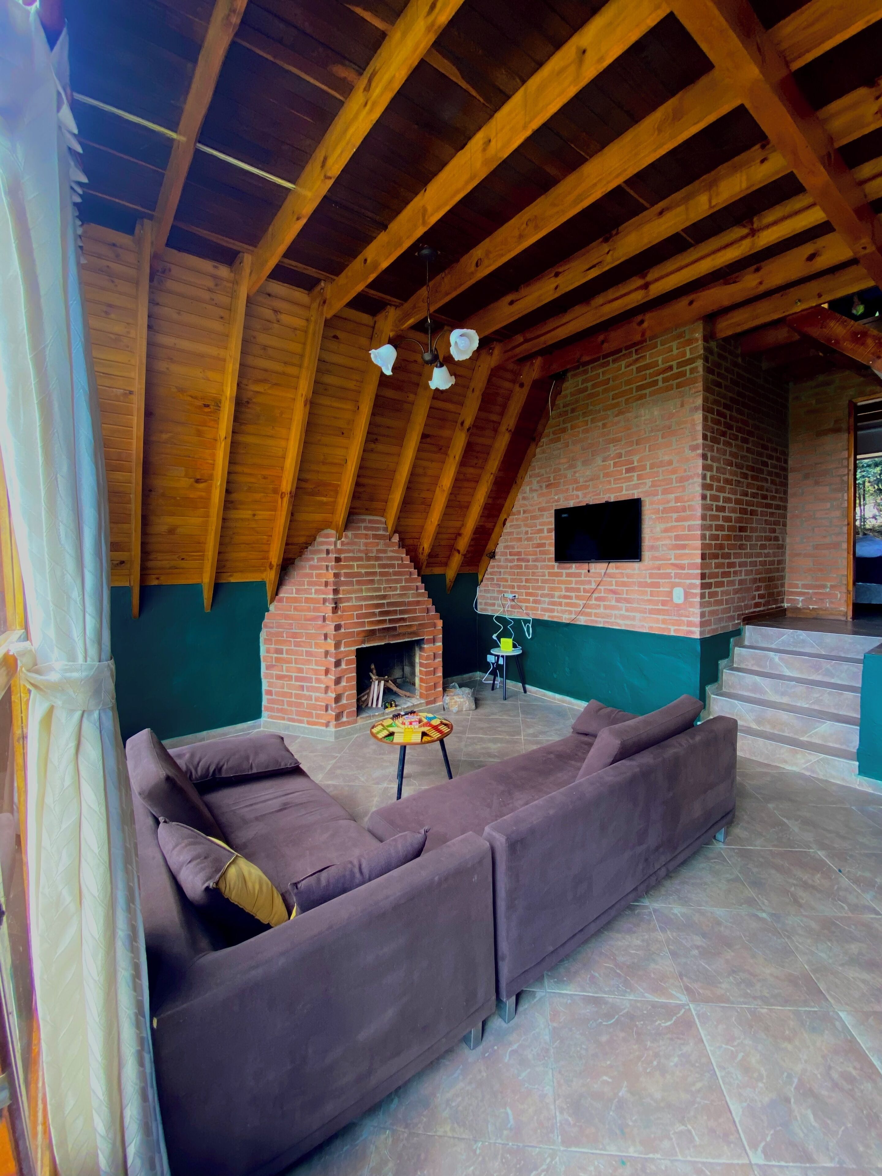 Acogedor Chalet Mirador Campestre, Cerca Al Centro, Wifi, Chimenea Y Parrilla. - Tocancipá