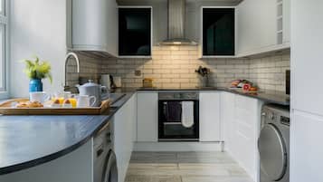 Microwave, oven, dishwasher