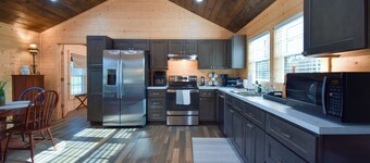 Welcome to Cabin by the Meadow-your perfect retreat on the outskirts of town!