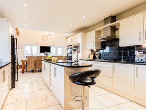 Microwave, oven, dishwasher, highchair