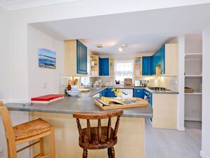 Microwave, oven, dishwasher, toaster