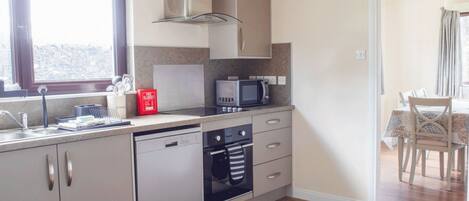 Microwave, oven, high chair
