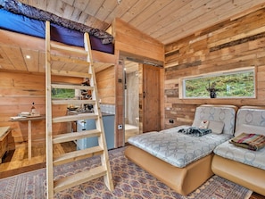 1 habitación y ropa de cama 