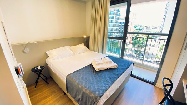 Apartment | View from room - Pool & AC Steps from Ibirapuera (Sao Paulo)