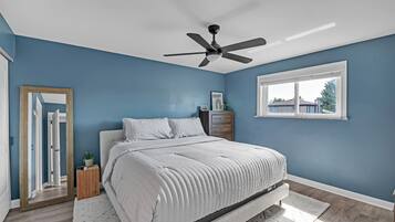 House, 3 Bedrooms | 3 bedrooms, desk, laptop workspace, iron/ironing board