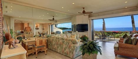 Appart'hôtel, 2 chambres | Coin séjour