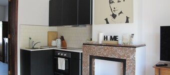 Brussels Downtown with terrace