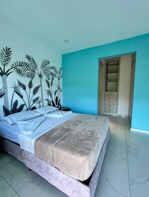 3 quartos, ferros/tábuas de passar roupa, Wi-Fi, roupa de cama