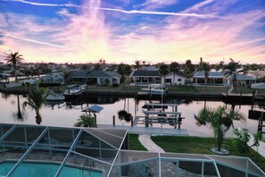 Pool - Waterfront Oasis with Pool, Spa + Lanai Bar - Simply Blessed (Apollo Beach)
