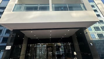 Fachada de la propiedad