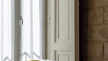 Minibar, escritorio, wifi gratis y ropa de cama