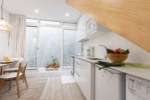 Fisherhouse by the sea with roof terrace
