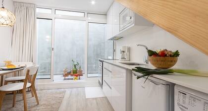 Fisherhouse by the sea with roof terrace