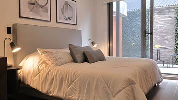 2 bedrooms, bed sheets