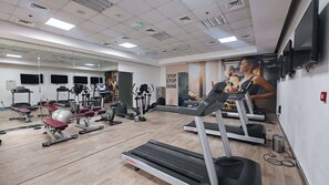Fitness facility - StayShort - Outstanding Studio in JVC with Balcony! (Jumeirah Village Circle)