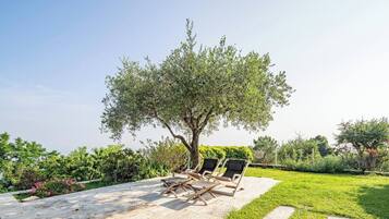 Villa, 4 camere da letto, piscina privata, vista giardino | Terrazza/patio