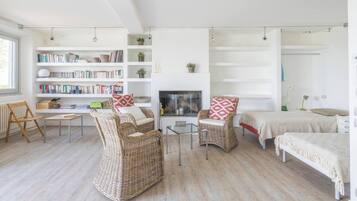 Villa, 4 chambres, fumeur, piscine privée | Salle de séjour