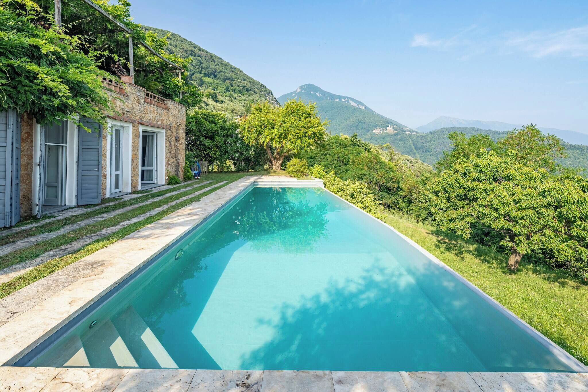 Villa, 4 chambres, piscine privée, vue jardin | Piscine