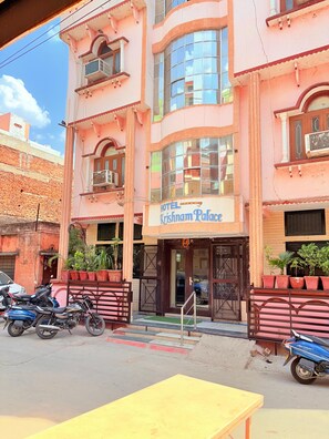 Façade de l’hébergement