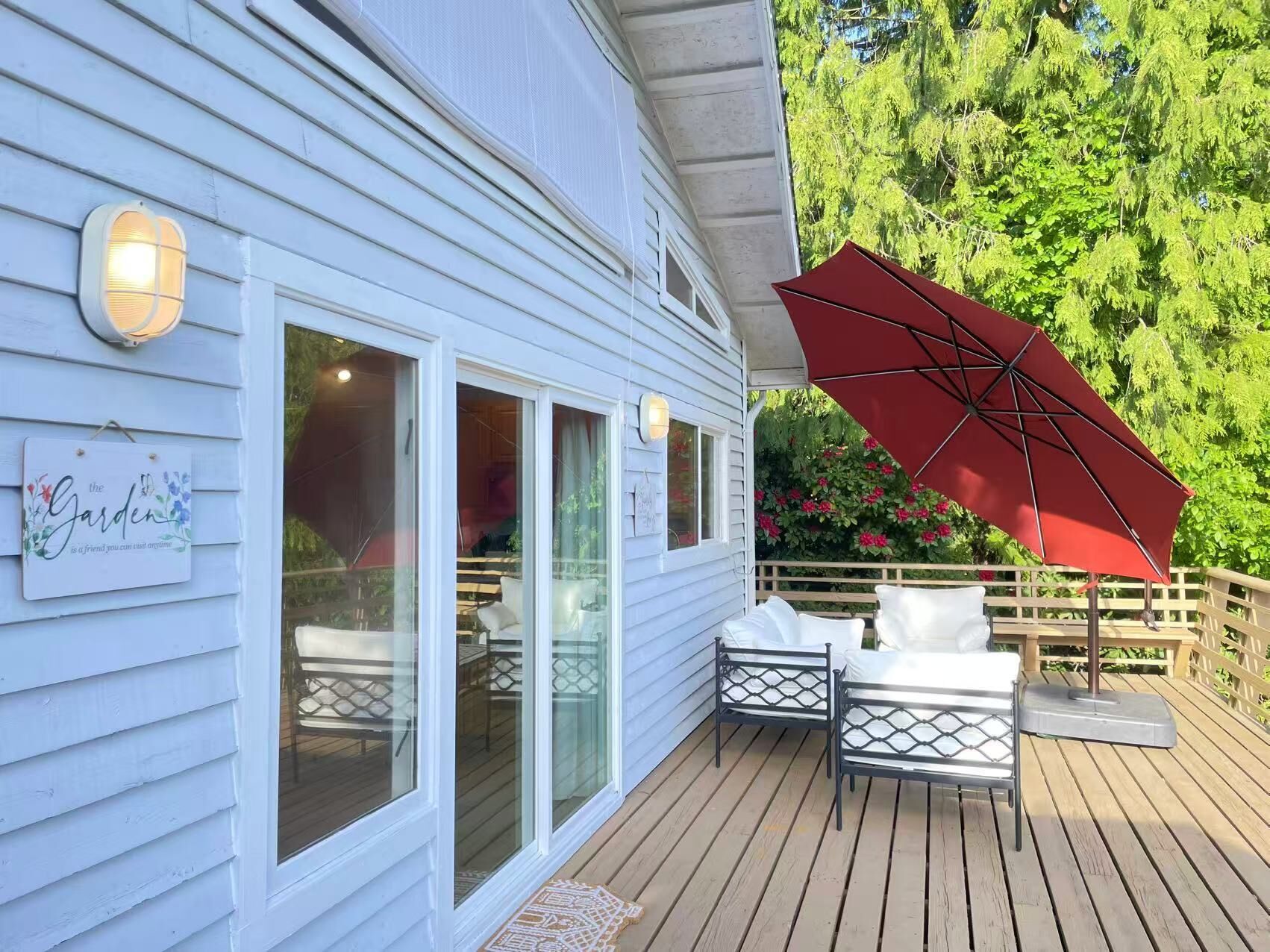 Overnatningsstedets facade