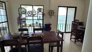 House, 3 Bedrooms, Accessible, Private Pool | Dining room - Becca's Vacation House (San Remigio)