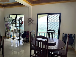 House, 3 Bedrooms, Accessible, Private Pool | Dining room - Becca's Vacation House (San Remigio)