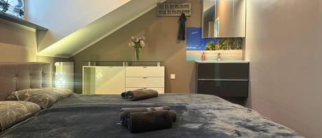 Appartamento | 1 camera, ferro/asse da stiro