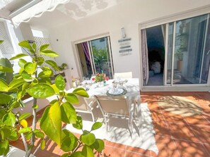 Apartment, 3 Schlafzimmer, barrierefrei, Balkon | Balkon