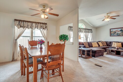 1 Mi to Lake: Home w/ Deck in Elephant Butte