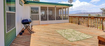 1 Mi to Lake: Home w/ Deck in Elephant Butte
