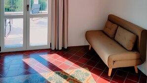 Habitación, 1 habitación, fumadores, terraza | Sala de estar