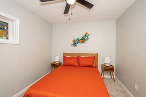 House, Multiple Beds, Patio, Garden View (Modern Cincy Home) | 3 bedrooms, individually decorated, individually furnished, desk