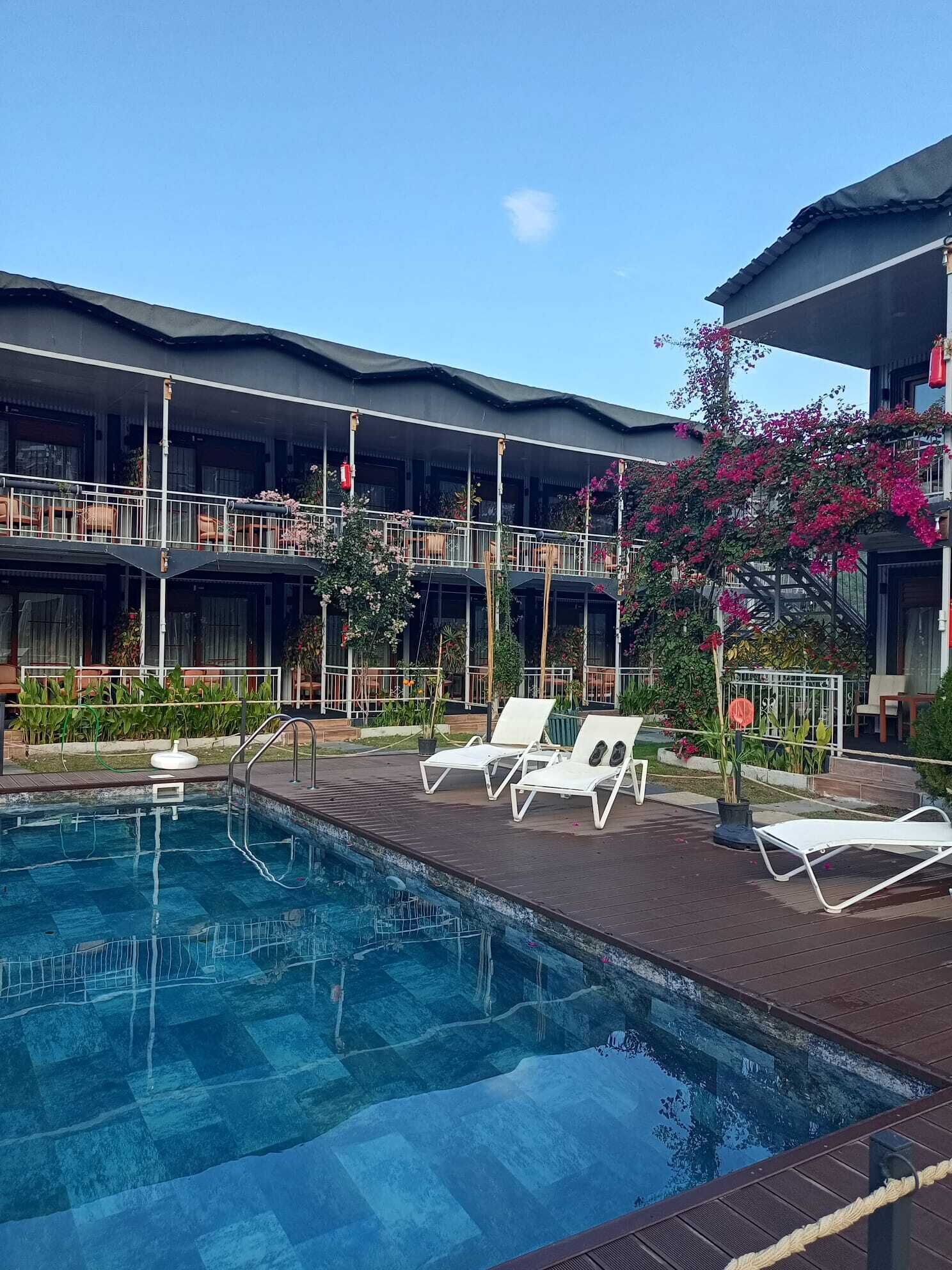 Family Studio Suite, Patio | Desk, laptop workspace, free WiFi