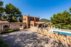 Exterior - "Es Turo de França" with Mountain Views, Pool, and Wi-Fi (S'Horta)