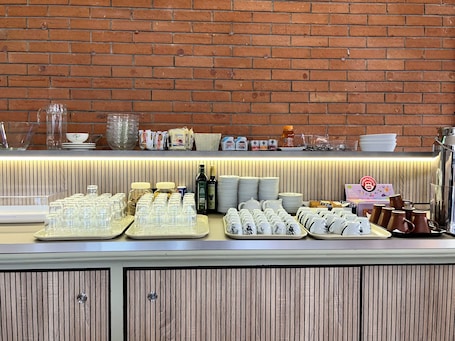 Daily buffet breakfast (EUR 10 per person)
