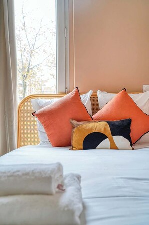 2 bedrooms, iron/ironing board, WiFi, bed sheets - Charmant appartement climatisé - Paris 17, design (Paris)