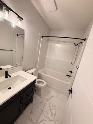 Towels, soap, shampoo, toilet paper - The Seton Nook (Calgary)