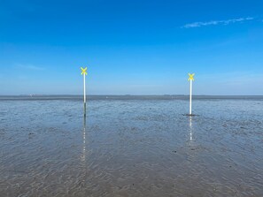 Tæt på stranden