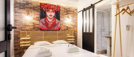 4 chambres, fer et planche Ă repasser, Wi-Fi, draps fournis
