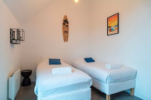 2 chambres, Wi-Fi gratuit, draps fournis