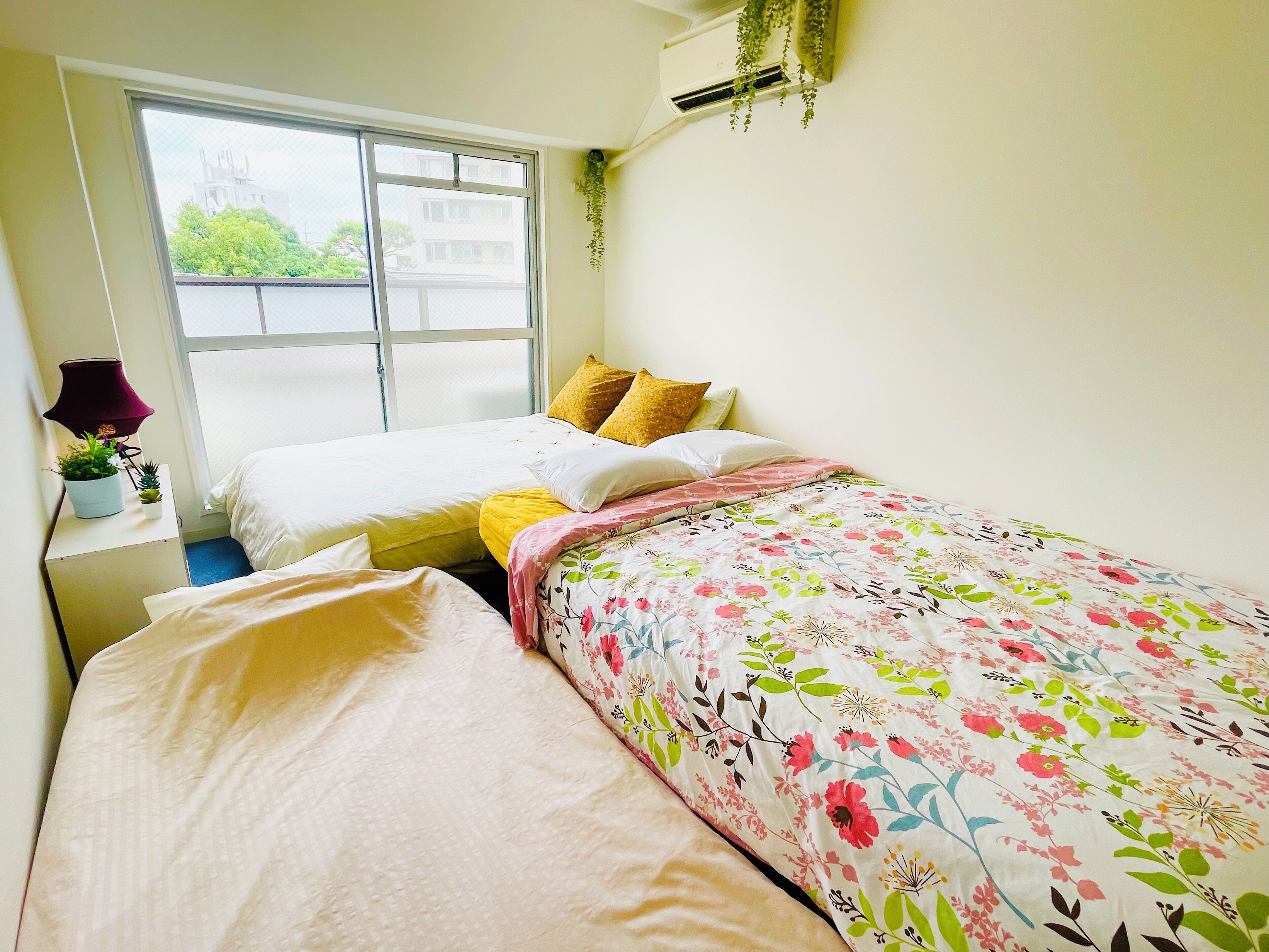 1 bedroom, iron/ironing board, bed sheets