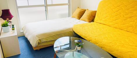 1 Schlafzimmer, Bügeleisen/Bügelbrett, Bettwäsche